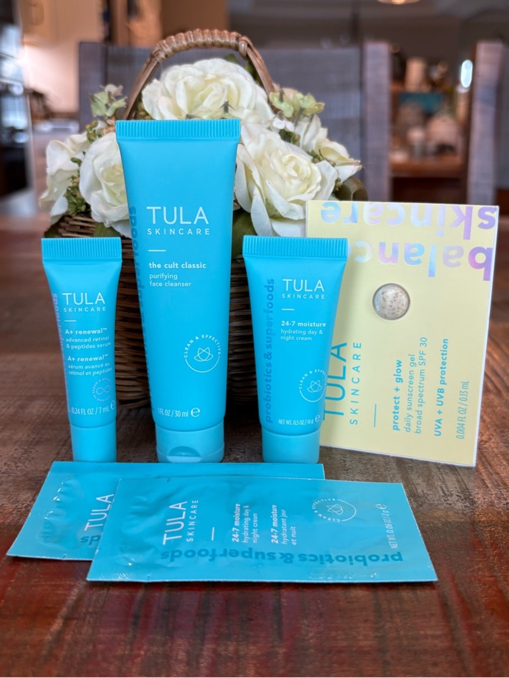 New TULA A+ Renewal SERUM, Cult Classic FACE CLEANSER, 24-7 MOISTURE & More!